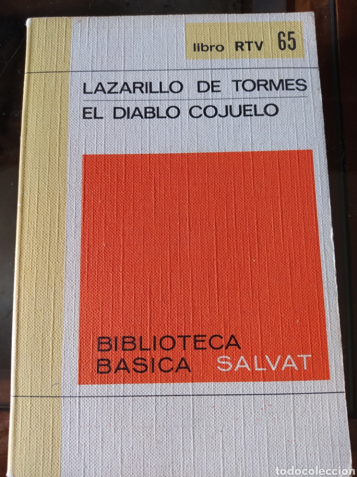 Libros de segunda mano: Lazarillo de Tormes. El diablo cojuelo. - Foto 1