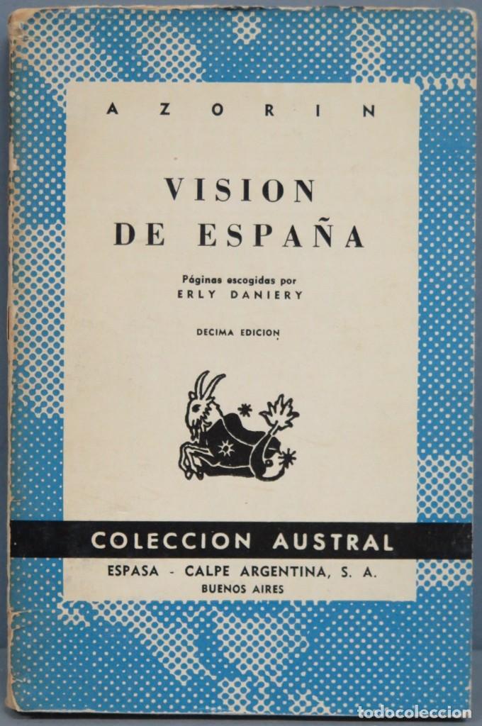 Libros de segunda mano: 1964.- VISIN DE ESPA&Ntilde;A. AZORIN. AUSTRAL - Foto 1