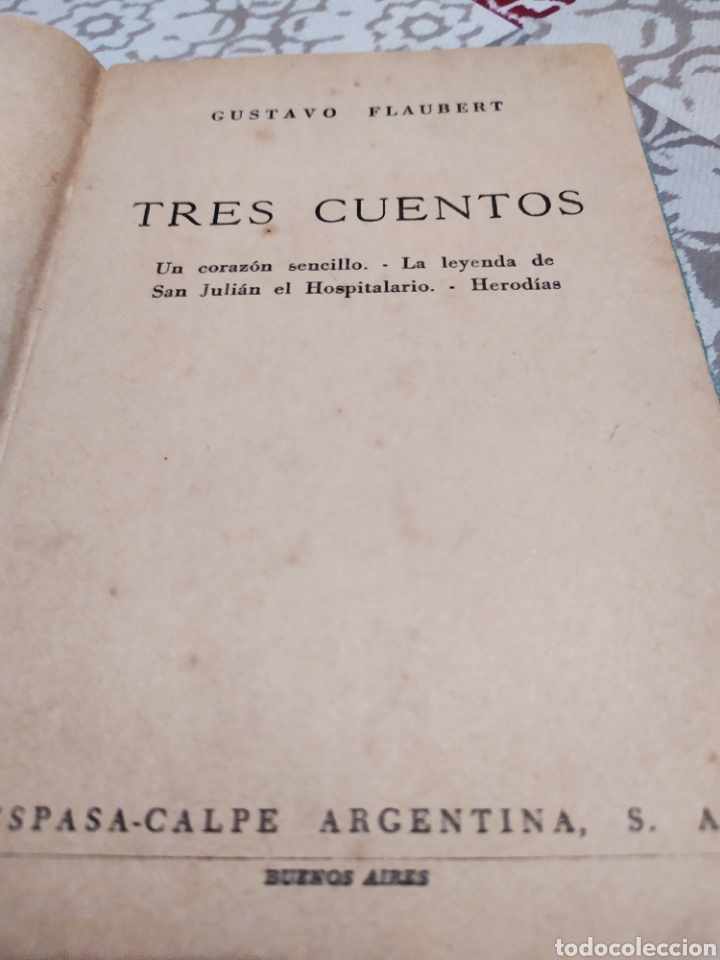 Libros de segunda mano: Tres cuentos - Foto 3
