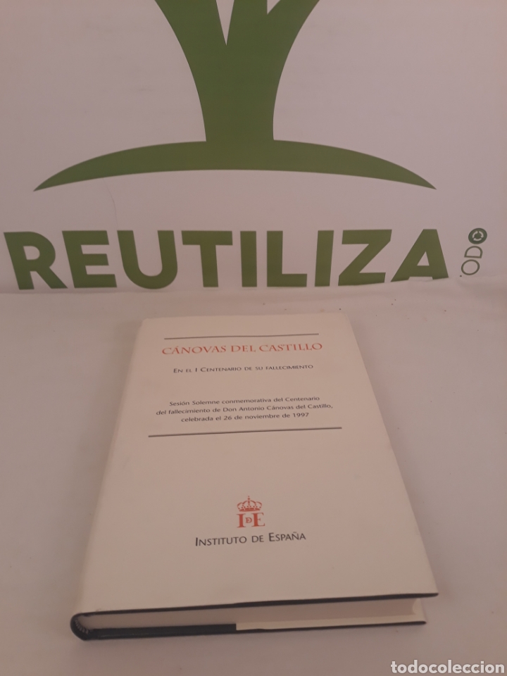 Libros de segunda mano: Canovas del castillo.Instituto de espa&ntilde;a. - Foto 4