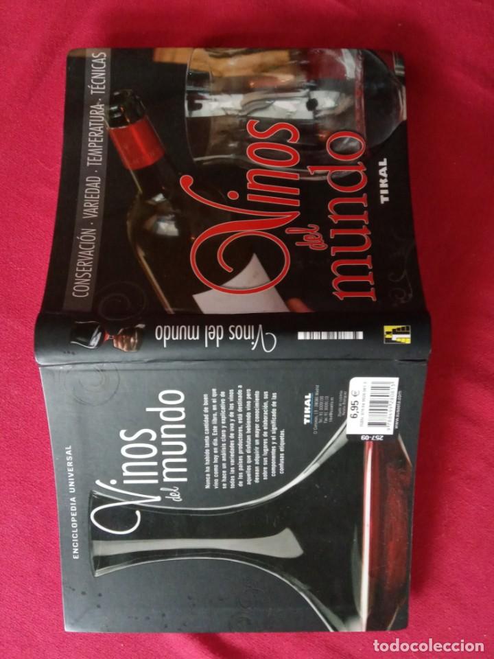 Libros de segunda mano: Vinos del mundo.TIKAL 2010. - Foto 2
