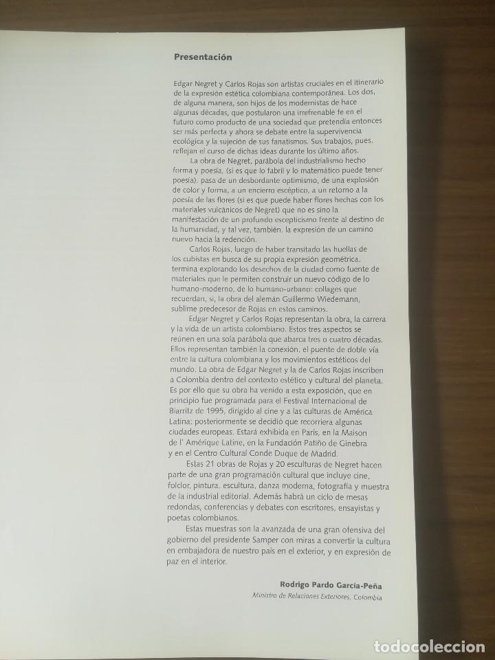 Libros de segunda mano: EDGAR NEGRET Y CARLOS ROJAS UNA DECADA 1985/1995 - Foto 5