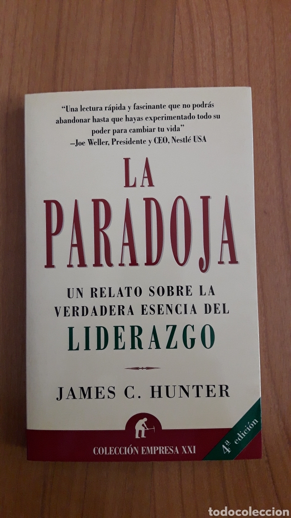 Libros de segunda mano: LA PARADOJA. JAMES C. HUNTER - Foto 1