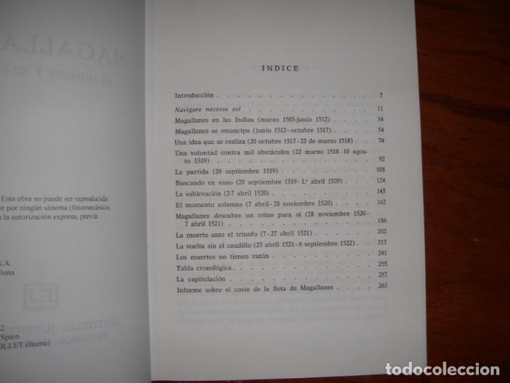 Libros de segunda mano: LIBRO MAGALLANES EL HOMBRE Y SU GESTA ED JUVENTUD - Foto 6