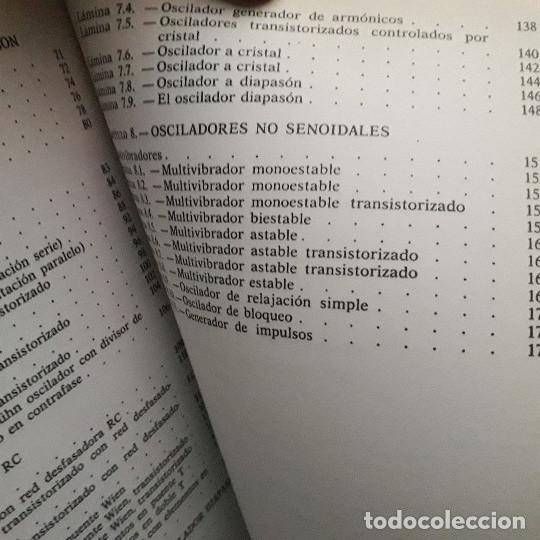 Libros de segunda mano: MANUAL DE OSCILADORES - FRANCISCO RUIZ VASSALLO - Foto 5