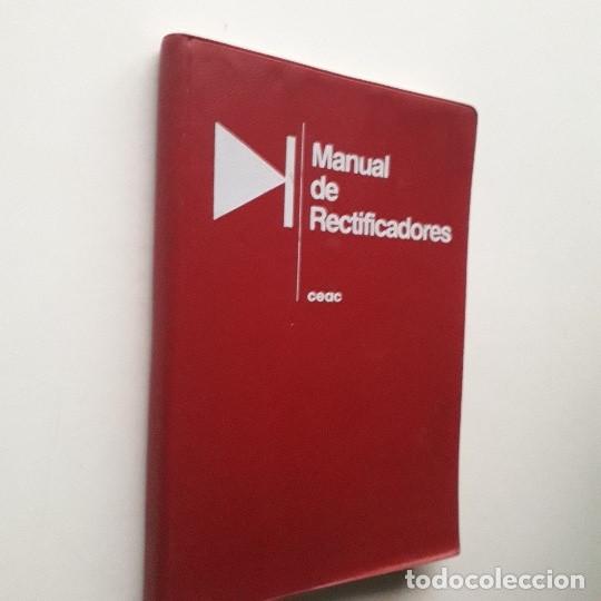 Libros de segunda mano: MANUAL DE RECTIFICADORES - FRANCISCO RUIZ VASSALLO - Foto 2