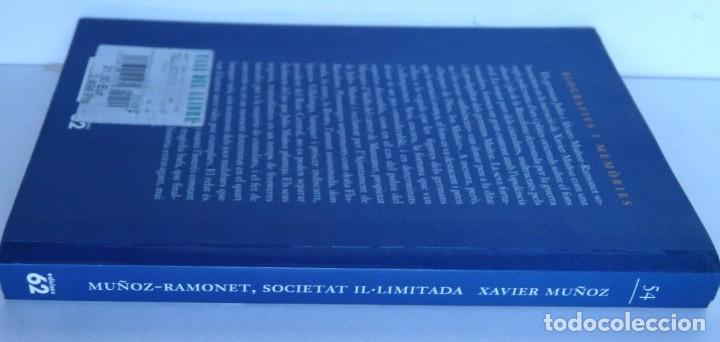 Libros de segunda mano: Mu&ntilde;oz-Ramonet Societat Il&middot;limitada - Xavier Mu&ntilde;oz - 1a edici&oacute; - Foto 2