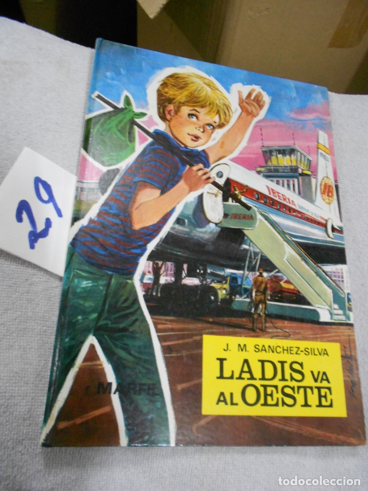 Libri di seconda mano: ANTIGUO LIBRO DE LECTURA - LADIS VA AL OESTE