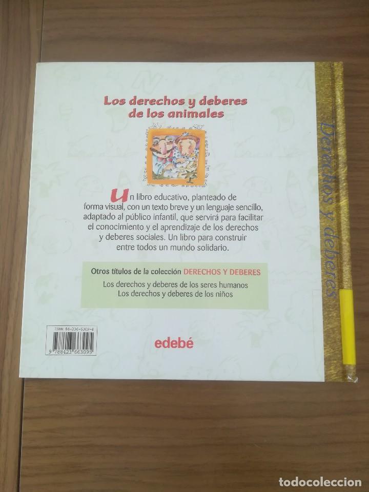 Libros de segunda mano: LOS DERECHOS Y DEBERES DE LOS ANIMALES MERCE ARANEGA EDITORIAL EDEBE 2002 - Foto 2
