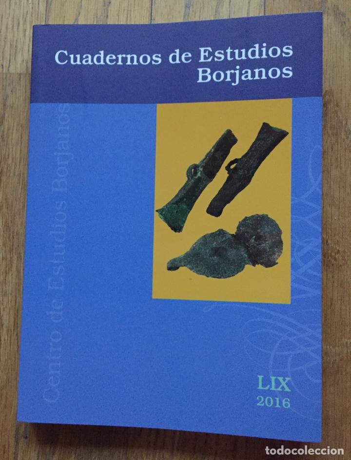 Libros de segunda mano: CUADERNOS DE ESTUDIOS BORJANOS LIX 2016 - Foto 1