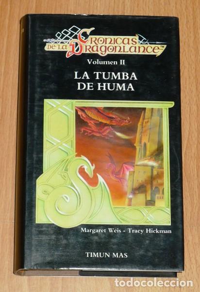 Libros de segunda mano: Cr&oacute;nicas de la Dragonlance (3 vol.) / Margaret Weis, Tracy Hickman - Foto 4
