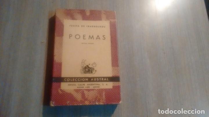 Libros de segunda mano: JUANA DE IBARBOUROU - POEMAS - - Foto 1