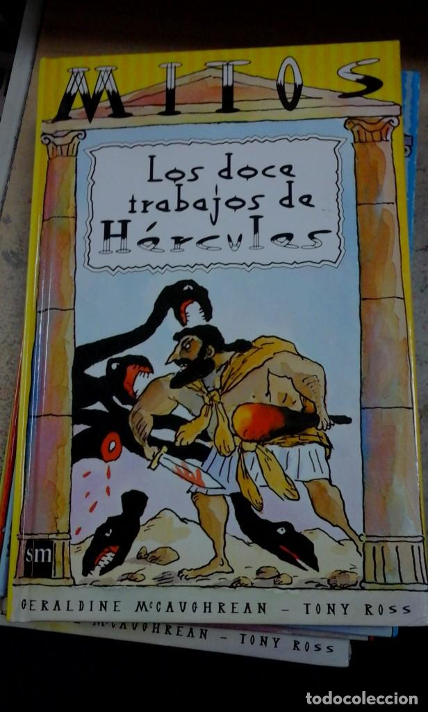 Libros de segunda mano: MITOS: LOS DOCE TRABAJOS DE H&Eacute;RCULES (Madrid, 1999)