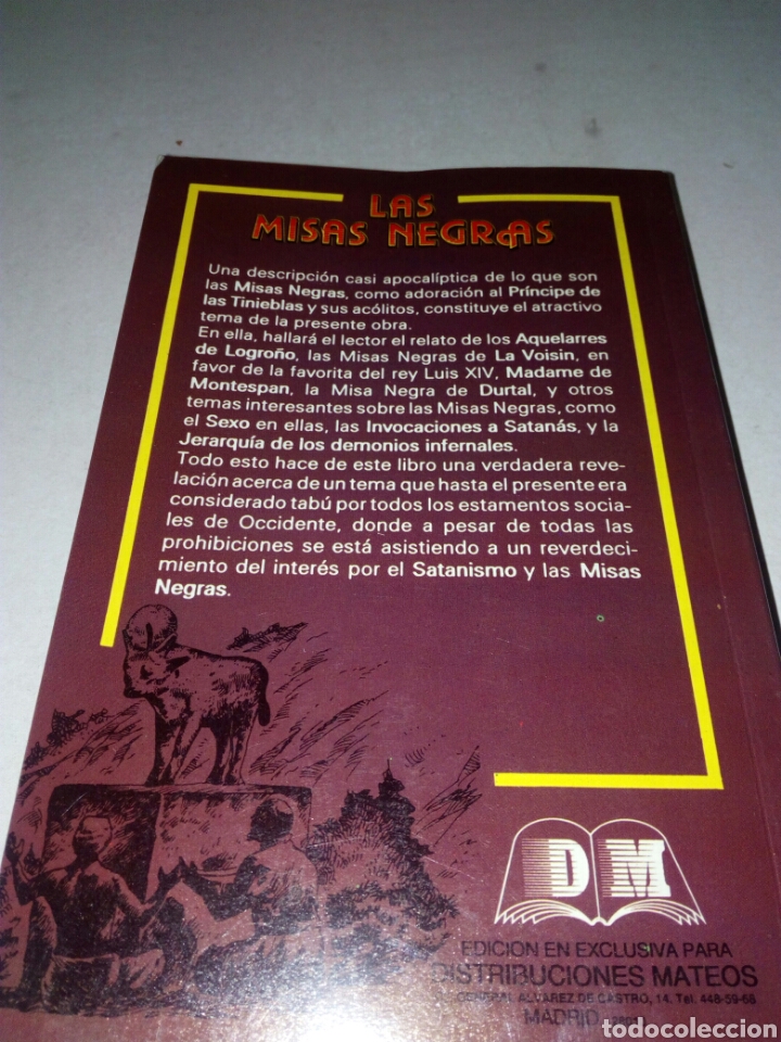Libros de segunda mano: LAS MISAS NEGRAS LOUIS ADAMS - Foto 2