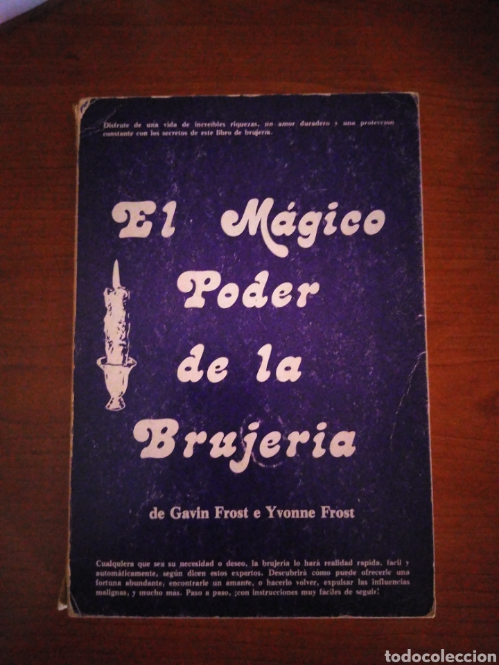 Libros de segunda mano: El m&aacute;gico poder de la brujer&iacute;a de gavin Frost e Yvonne Frost - Foto 1