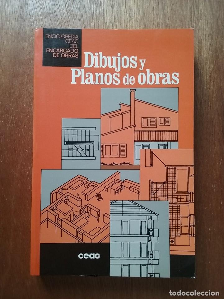 Libri di seconda mano: DIBUJOS Y PLANOS DE OBRAS, ENCICLOPEDIA CEAC DEL ENCARGADO DE OBRAS, 1991