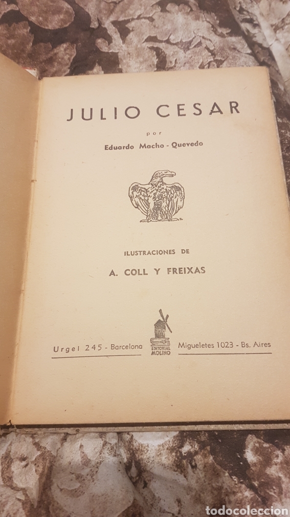 Libros de segunda mano: Libro julio cesar 1942 editorial Molino - Foto 3