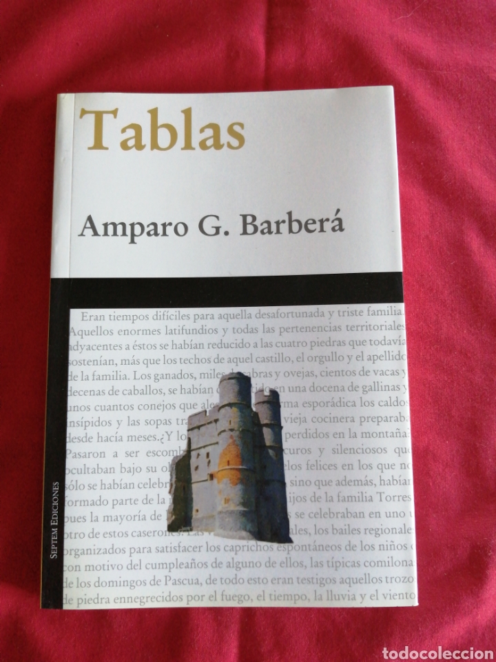 Libros de segunda mano: TABLAS. AMPARO G. BARBERA. AYORA. VALENCIA - Foto 1