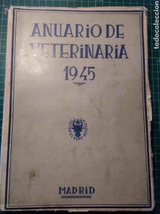 Libros de segunda mano: Anuario de veterinaria 1945 - Foto 1