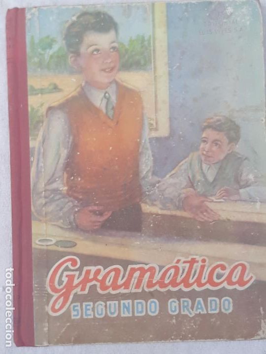 Libros de segunda mano: GRAMATICA - SEGUNDO GRADO - EDITORIAL LUIS VIVES - 1958. - Foto 1