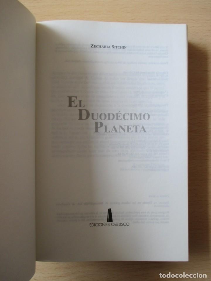 Libros de segunda mano: El 12&ordm; Planeta, de Zecharia Sitchin - Foto 3