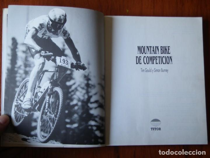 Libros de segunda mano: LIBRO MOUNTAIN BIKE DE COMPETICI&Oacute;N ED TUTOR - Foto 2