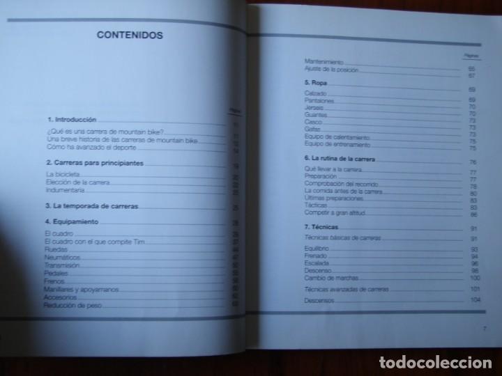 Libros de segunda mano: LIBRO MOUNTAIN BIKE DE COMPETICI&Oacute;N ED TUTOR - Foto 14