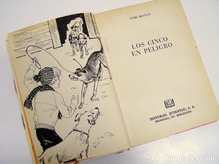 Libros de segunda mano: LOS CINCO EN PELIGRO - ENID BLYTON - 1983 - Foto 2