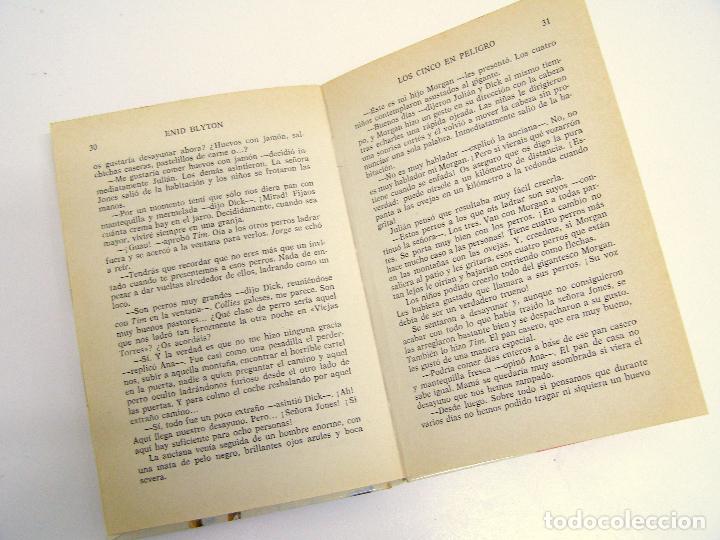 Libros de segunda mano: LOS CINCO EN PELIGRO - ENID BLYTON - 1983 - Foto 3