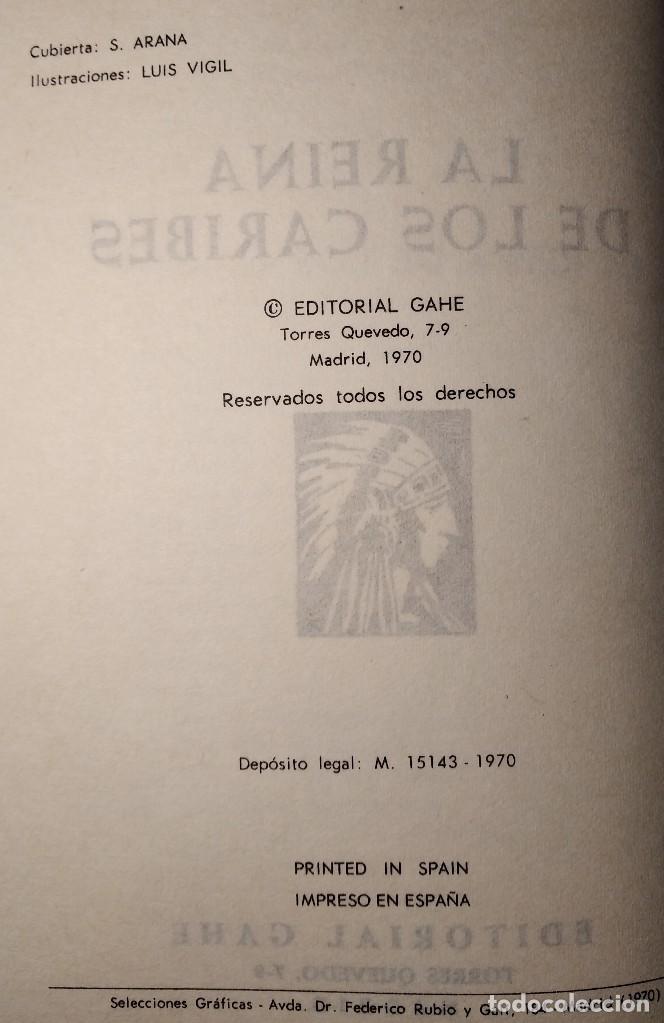 Libros de segunda mano: LIBRO. SALGARI, LA REINA DE LOS CARIBES. 1970. - Foto 7