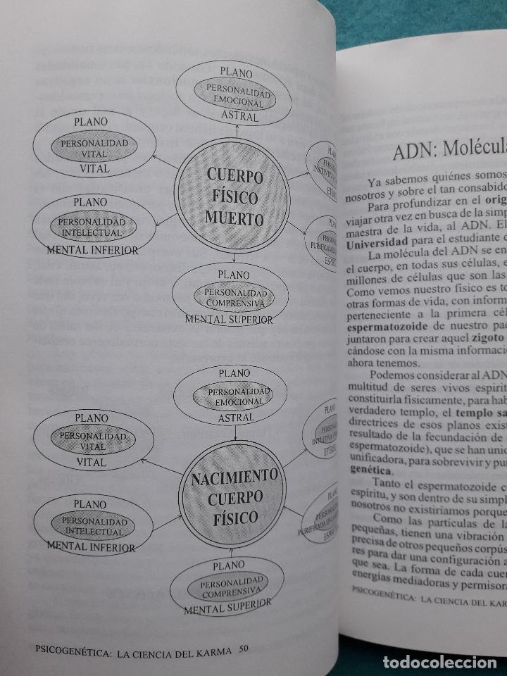 Libros de segunda mano: Psicogen&eacute;tica. La Ciencia del karma. Adela Amado - Foto 5