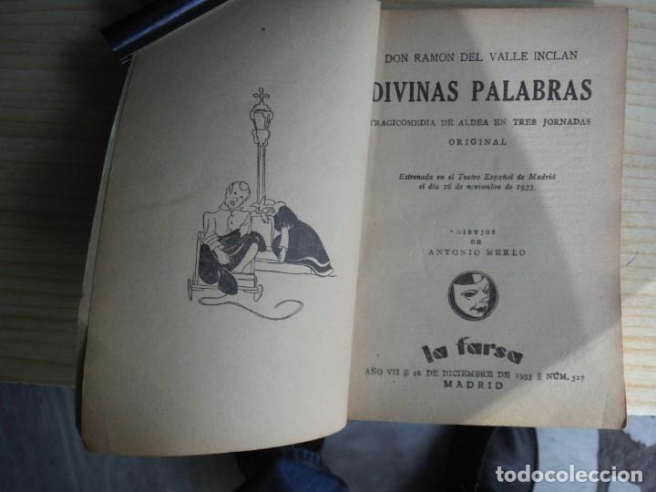 Libros de segunda mano: VALLE INCLAN, Ram&oacute;n del. - DIVINAS PALABRAS. - Foto 1
