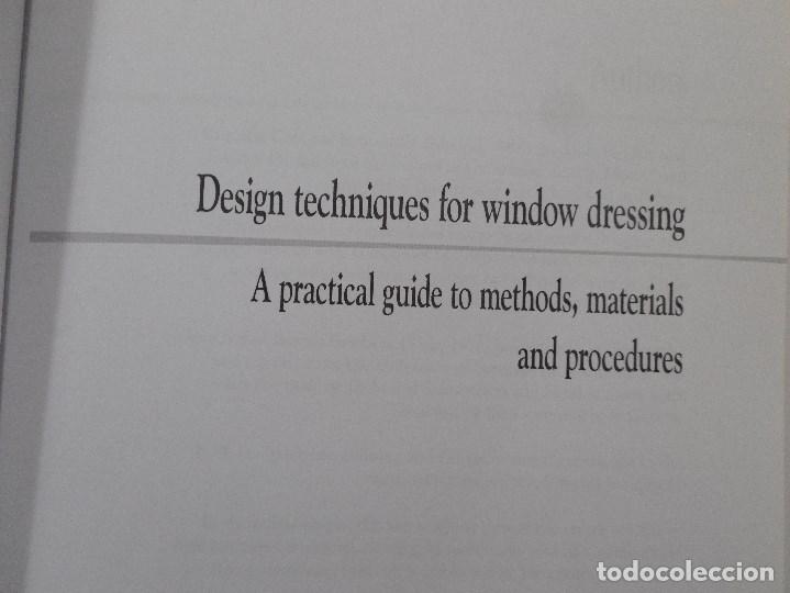 Libros de segunda mano: Design Techniques for window dressing (ingl&eacute;s)    Y99227T - Foto 2