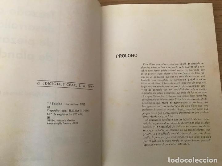 Libros de segunda mano: TRAZADO DE DESARROLLOS DE PIEZAS DE PLANCHA - JOSE MANUEL SAENZ ECHEVARIA - Foto 4