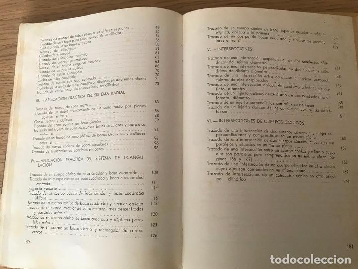 Libros de segunda mano: TRAZADO DE DESARROLLOS DE PIEZAS DE PLANCHA - JOSE MANUEL SAENZ ECHEVARIA - Foto 9