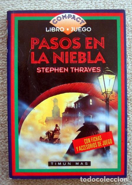 Libros de segunda mano: Pasos en la niebla, de Stephen Thraves. Compact libro-juego n&uacute;mero 8. Editorial Timun Mas - Foto 1