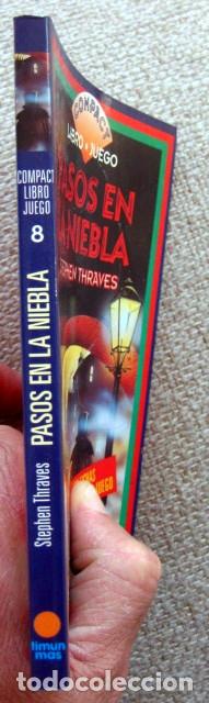 Libros de segunda mano: Pasos en la niebla, de Stephen Thraves. Compact libro-juego n&uacute;mero 8. Editorial Timun Mas - Foto 2