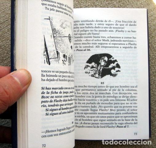 Libros de segunda mano: Pasos en la niebla, de Stephen Thraves. Compact libro-juego n&uacute;mero 8. Editorial Timun Mas - Foto 3