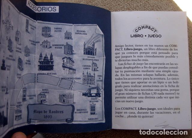 Libros de segunda mano: Pasos en la niebla, de Stephen Thraves. Compact libro-juego n&uacute;mero 8. Editorial Timun Mas - Foto 4