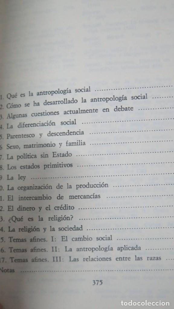 Libros de segunda mano: INTRODUCCI&Oacute;N A LA ANTROPOLOG&Iacute;A SOCIAL. MAIR - Foto 2