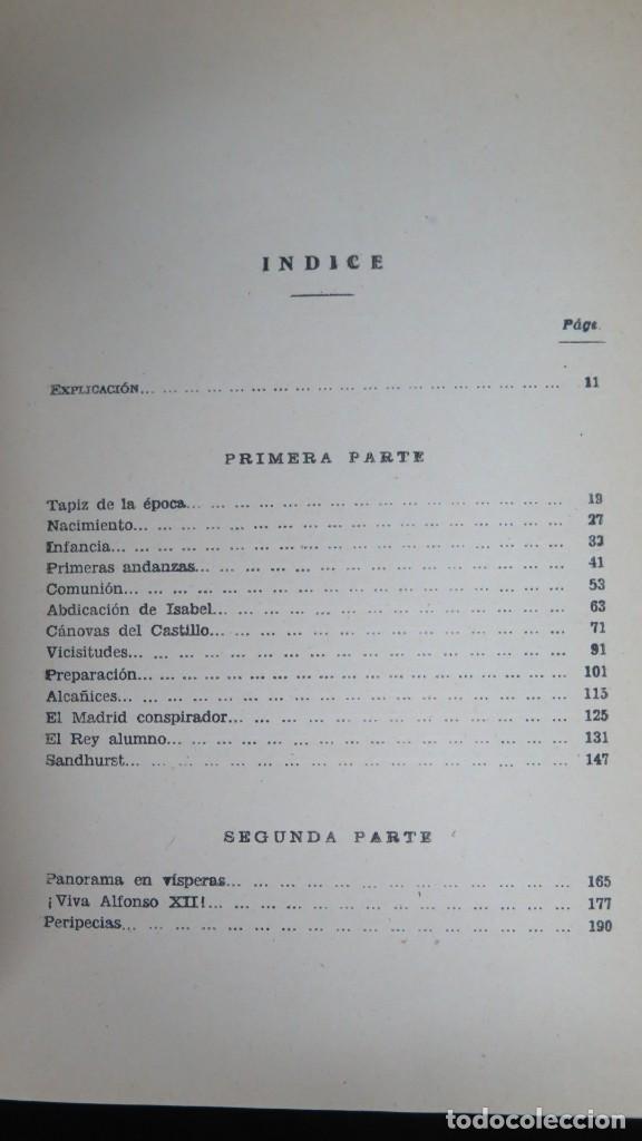 Libros de segunda mano: ALFONSO XII. EL REY ROMANTICO. CAVANILLAS - Foto 4