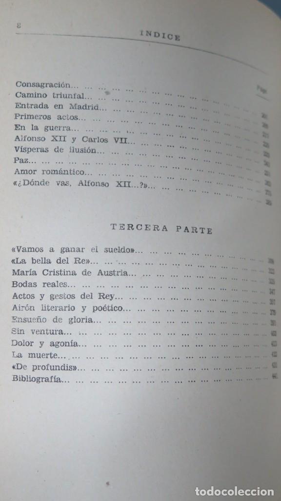 Libros de segunda mano: ALFONSO XII. EL REY ROMANTICO. CAVANILLAS - Foto 5