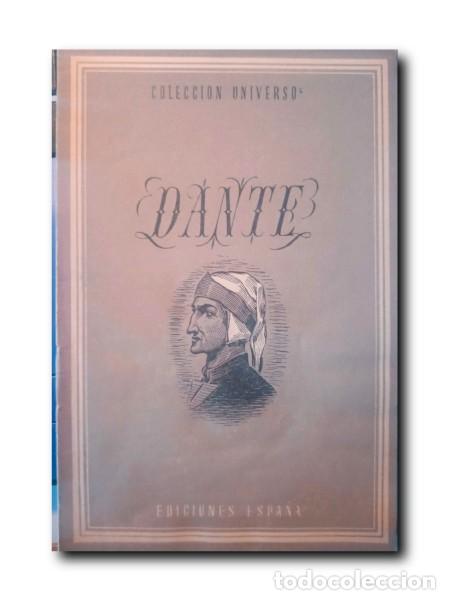 Libros de segunda mano: COLECCI&Oacute;N UNIVERSO TOMO 16- N&ordm; 6: DANTE - Foto 1