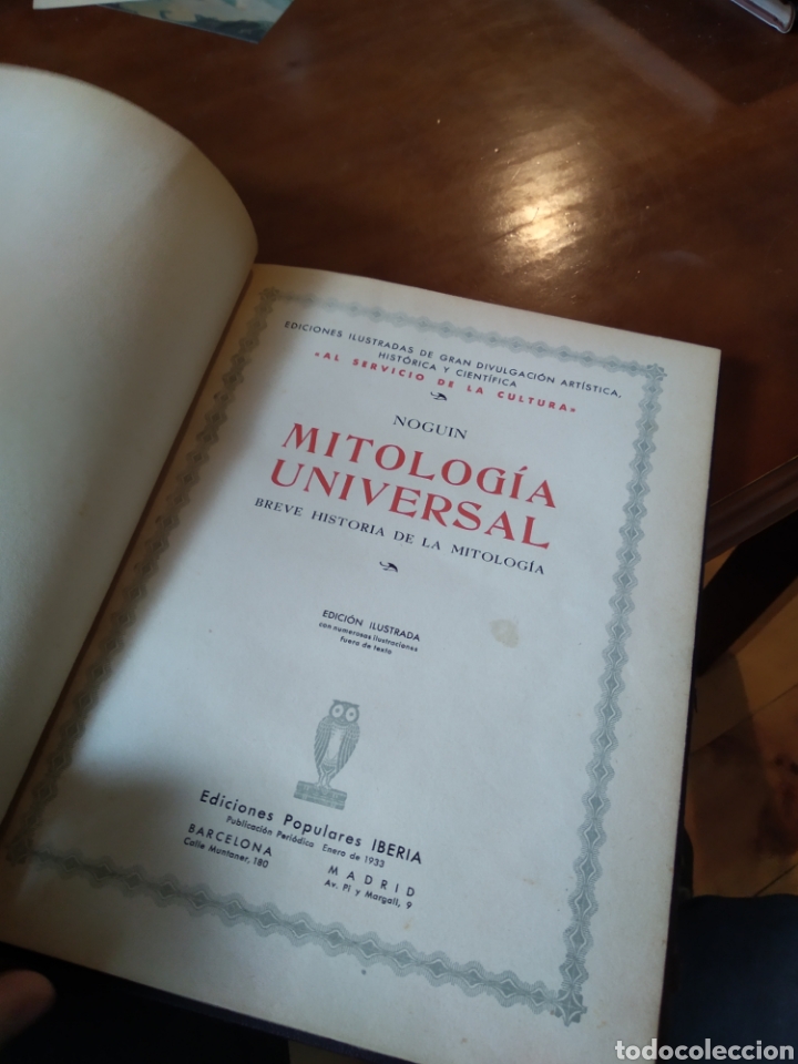 Libros de segunda mano: MITOLOG&Iacute;A UNIVERSAL. NOGUIN #4548 - Foto 4
