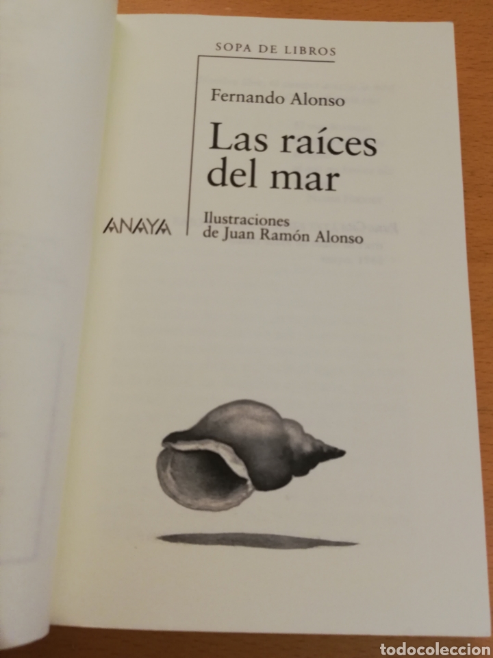Libros de segunda mano: LAS RA&Iacute;CES DEL MAR (FERNANDO ALONSO) - Foto 2