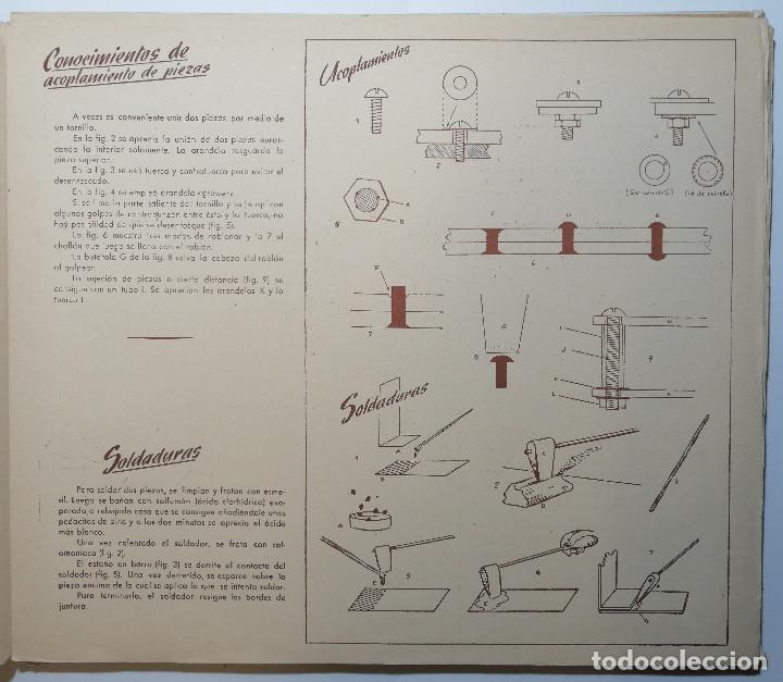 Libros de segunda mano: EL PEQUE&Ntilde;O CONSTRUCTOR MEC&Aacute;NICO. RAM&Oacute;N SABAT&Eacute;S. - Foto 3
