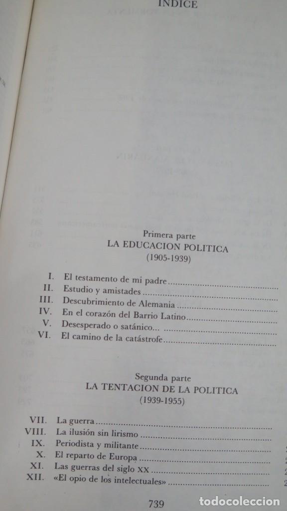 Libros de segunda mano: RAYMOND ARON. MEMORIAS - Foto 2