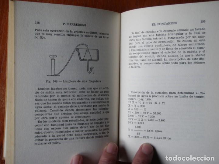 Libros de segunda mano: LIBRO COLECCI&Oacute;N PEQUE&Ntilde;AS INDUSTRIAS EL FONTANERO - Foto 8