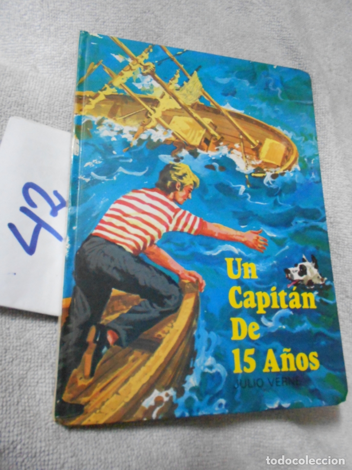Libros de segunda mano: UN CAPITAN DE 15 A&Ntilde;OS - Foto 1