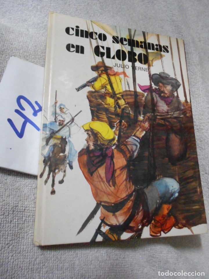Libros de segunda mano: CINCO SEMANAS EN GLOBO - Foto 1